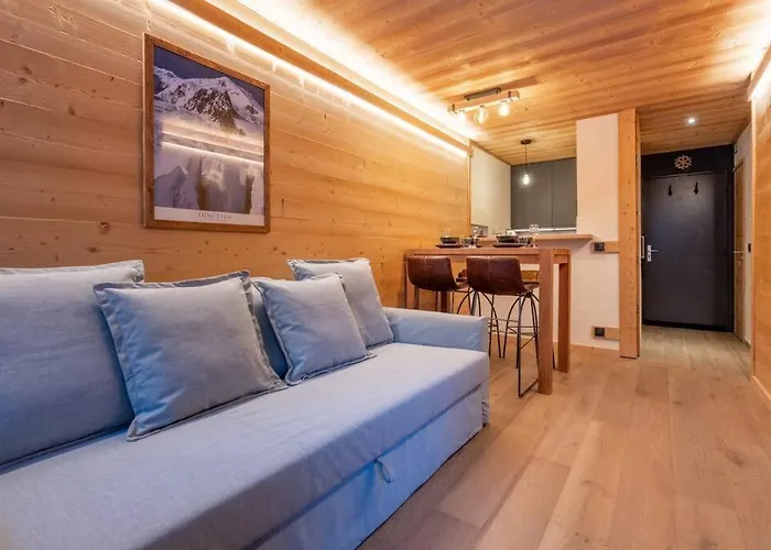 Chamois Blanc - Quiet Close To The Town Centre - By Cozee * Chamonix