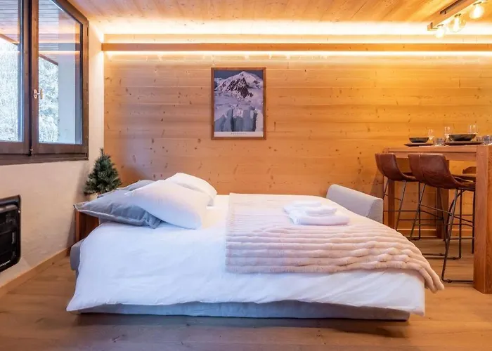 Chamois Blanc - Quiet Close To The Town Centre - By Cozee * 霞慕尼